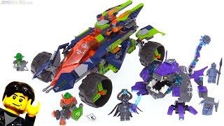 LEGO NEXO Knights Aaron's Rock Climber review! 70355