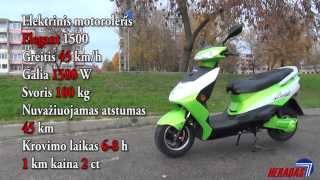 Elektrinis motoroleris Elegant 1500 Electric scooter 72V 1500W