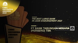 Bank BTN Raih ‘The Best Large Bank in Loan Disbursement 2021’
