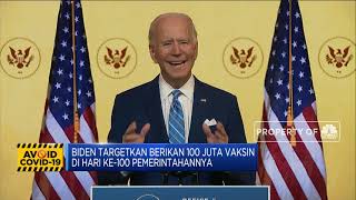 Biden Luncurkan Stimulus Fiskal USD 1,9 T
