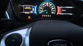 Reset Oil Change Indicator Ford C-Max Hybrid
