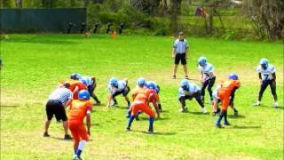 Camden 8 vs GT 16  Week 4   OT 8th grade Spring Football 2014