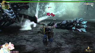 【MHF】打上げ花火で完全破壊☆灰晶蠍アクラ・ジェビア