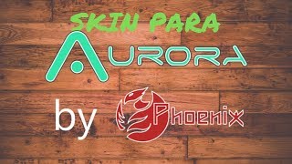 SKIN PARA AURORA 0.7B EN 1 LINK  (XBOX 360 RGH )