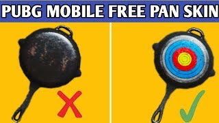 How To Get Free Pan Skin In PUBG MOBILE || Free Pan Skin In Pubg Mobile