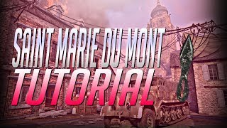 Saint Marie Du Mont | Throwing Knife Spot Tutorial | How To Hit Killcams In WWII