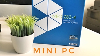 MINIX NEO Z83-4 UnBoxing