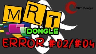 Mrt error 002 and 004