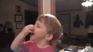 Little T hamming it up! Part 1