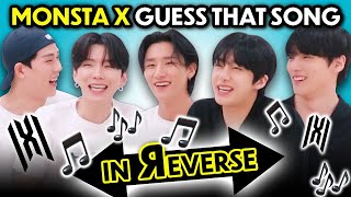 MONSTA X Plays Guess That Song In One Second (K-Pop)