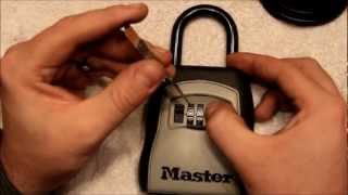 (047) Master Lock -- Real Estate Key "Safe"