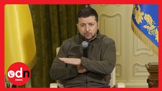 Zelenskyy: Russia Will Have to "CARPET BOMB" Kyiv