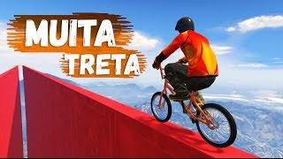 ? GTA V - Skill Test ''Bolt Skill TEST BMX 1!'' - MUITA TRETA VIXE