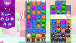 Candy Crush Saga 4075 Hard Level Last minute win!