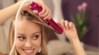 Grundig HS 5732 Hair Styler Straight and Curls, Glätteisen