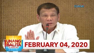 Unang Balita sa Unang Hirit: February 4, 2020 [HD]