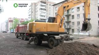 Ремонт на ул. Фрязиновской идет на участке от ул. Карла Маркса до ул. Судоремонтной