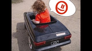 .ne, ПОДАРИЛ ДОЧКЕ ДЕТСКИЙ АВТОМОБИЛЬ ИЗ СССР \ Самая крутая детская машинка в мире!