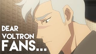 Dear Voltron Fans... We Are Better Than This (Season 7) - Comodin Cam