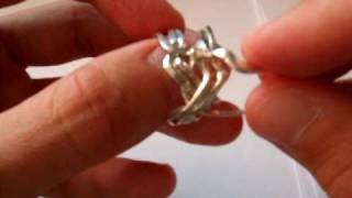 Come rimontare la fede turca a 6 anelli (6 band puzzle ring solution)