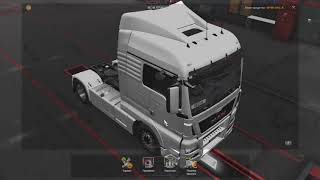 №2 ETS 2 доработка тягача + новый прицеп к нему