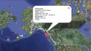 3MIN News January 5, 2013: 7.7 Quake & M1.7 Solar Flare