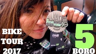 Five Boro Bike Tour 2017, by Girl On The Bike, New York