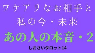 しおさいタロット14★【あの人の本音2・ワケアリなお相手と私の今・未来～厳しい結果あり】★