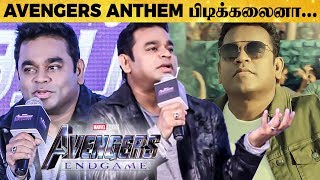 AR Rahman's Reply to Fans Response on AVENGERS: Endgame Anthem | TN