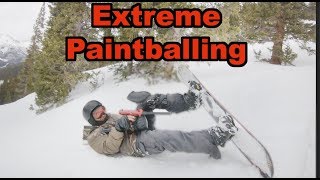 Paintball Snowboarding