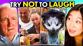 Try Not To Laugh - Gen Z vs. Elders! | React