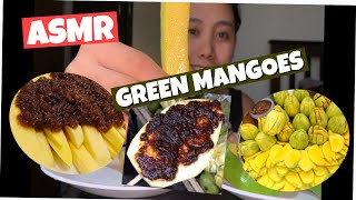 ASMR SOUR MANGO - *EATING SOUND | Maria IsaBhel♥️