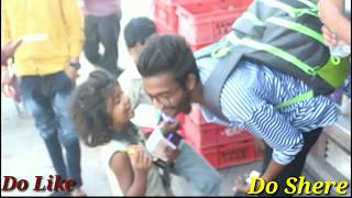 10 Year Cute Child Behind Work Road Need Food AnD Money? Help(Actor RoYaL Being Human)
