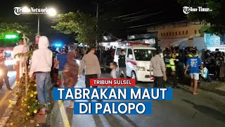 Tabrakan di Jl Jenderal Sudirman Palopo Tewaskan Satu Orang
