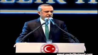 Tayyip Erdoğan vaaz gibi konuşması