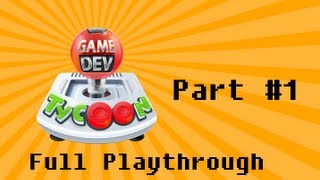 Game Dev Tycoon Walkthrough Part 1: Getting Started (Let's Play)