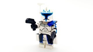NEW! Captain Rex (Phase 1) - Custom Lego Star Wars - [Epic Custom Clones]