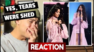 Camila Cabello - First Man || Grammy's 2020 Performance REACTION