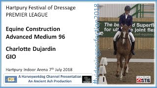 HARTPURY FESTIVAL OF DRESSAGE: Charlotte Dujardin and Gio
