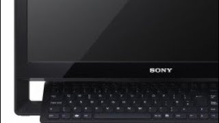 Sony Vaio All In One Touchscreen PC PCG 11211 Accessing Hard Drive Disassembly