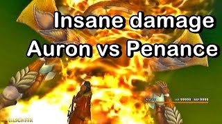 Final Fantasy X HD Remaster PS3 - Auron vs Penance, SUPER BREAK DAMAGE