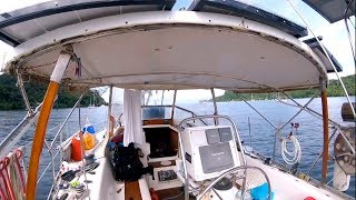 Ночь на яхте. Панамские будни. Предложили купить лодку. Панама #10
