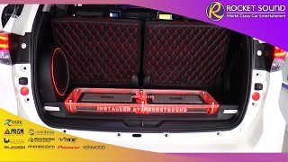 เครื่องเสียงติดรถยนต์  Toyota Fortuner Rocket Sound