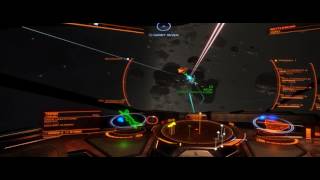 Elite Dangerous Multicrew PvP Python(2) vs Anaconda(3)