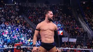 WWE Raw Fin Balor vs Austin Theory 12/20/21