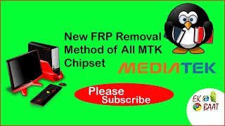 How to Bypass FRP All MTK Chipset || New Method Of remove FRP of Mediatek