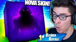 COMPREI A NOVA SKIN DO CUBO ALIENÍGENA E MATEI GERAL! Fortnite: Battle Royale
