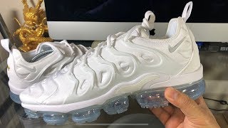 Nike Air Vapormax Plus Triple White Review!