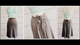 T- Shirt To A Skirt Video