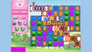Candy Crush Saga Level 4483 NO BOOSTERS Cookie